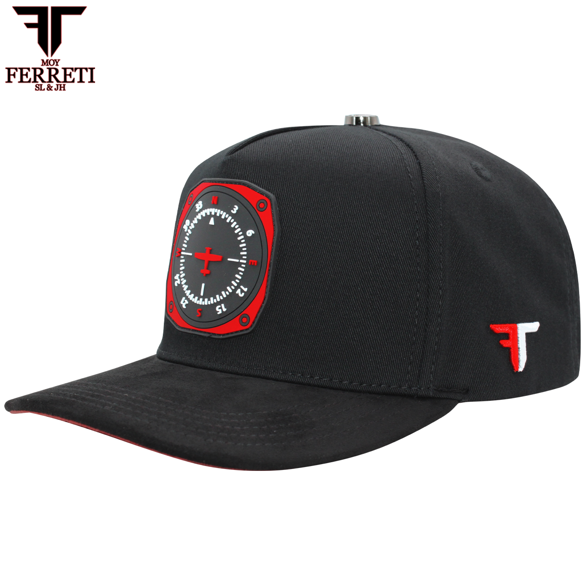 FERRETI HATS PREMIUM FT151 Brujula Baseball Cap For Men