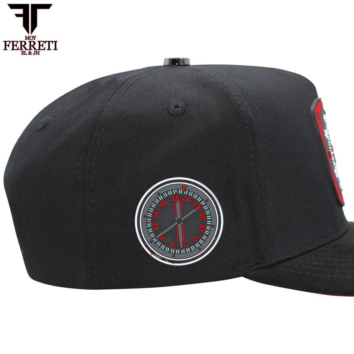 FERRETI HATS PREMIUM FT151 Brujula Baseball Cap For Men