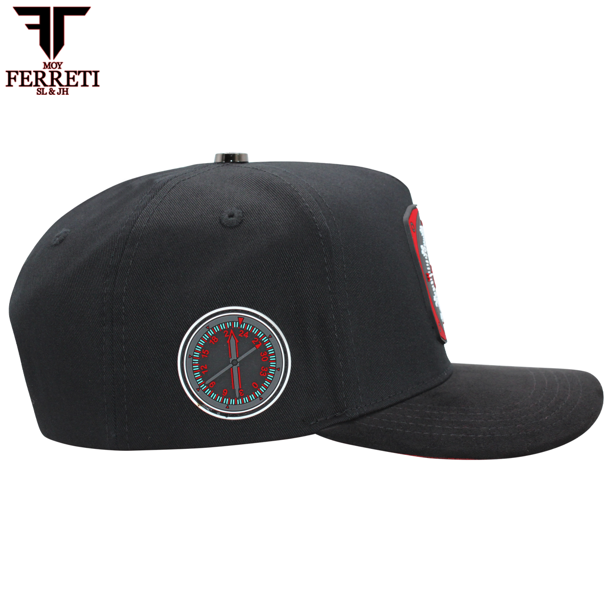 FERRETI HATS PREMIUM FT151 Brujula Baseball Cap For Men