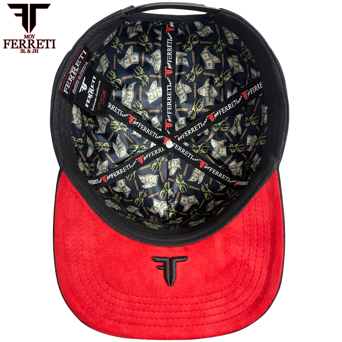 FERRETI HATS PREMIUM FT151 Brujula Baseball Cap For Men