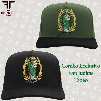 FERRETI HATS PREMIUM FT157157 COMBO San Juditas Baseball Cap For Men