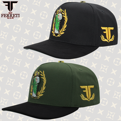 FERRETI HATS PREMIUM FT157157 COMBO San Juditas Baseball Cap For Men