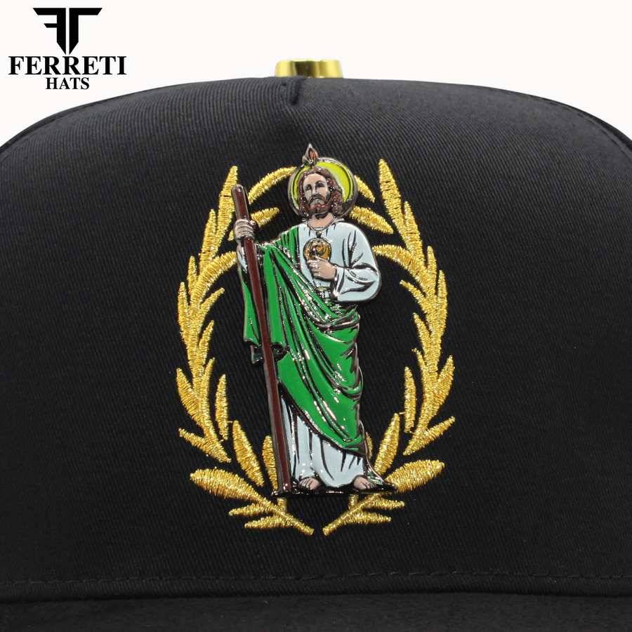 FERRETI HATS PREMIUM FT157 San Juditas Baseball Cap For Men