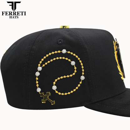 FERRETI HATS PREMIUM FT157 San Juditas Baseball Cap For Men