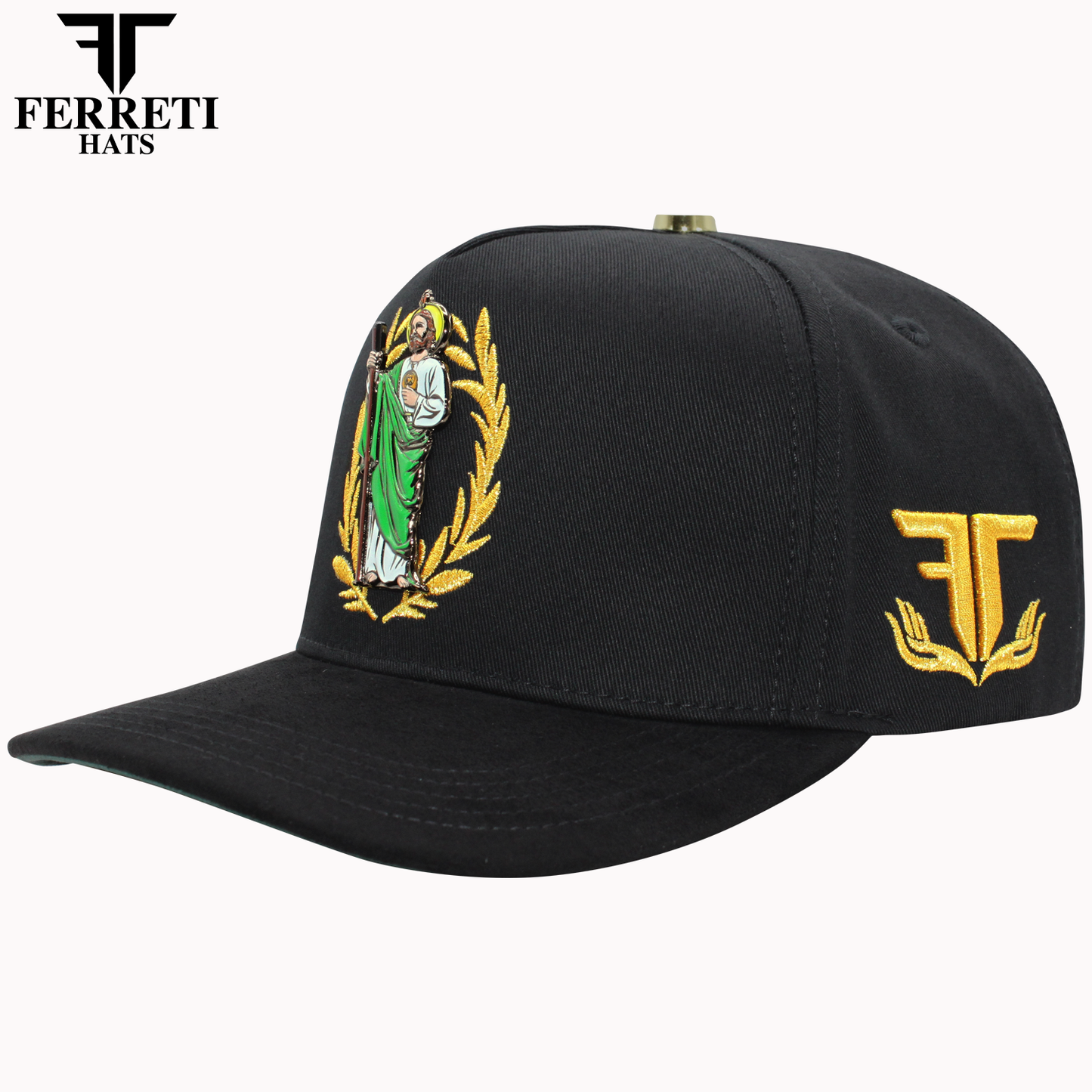 FERRETI HATS PREMIUM FT157 San Juditas Baseball Cap For Men