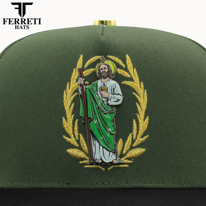 FERRETI HATS PREMIUM FT157 San Juditas Baseball Cap For Men