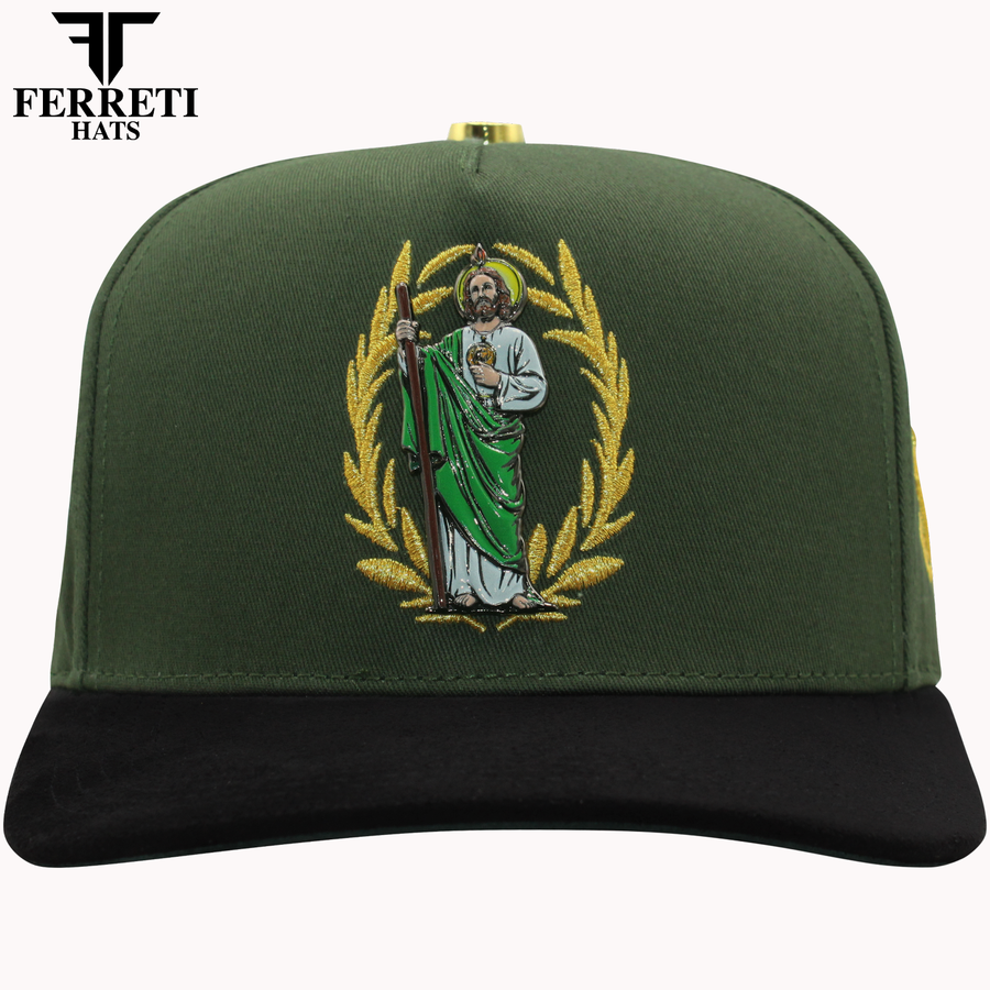 FERRETI HATS PREMIUM FT157 San Juditas Baseball Cap For Men
