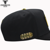 FERRETI HATS PREMIUM FT158 Poker Gold Baseball Cap For Men