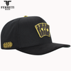 FERRETI HATS PREMIUM FT158 Poker Gold Baseball Cap For Men