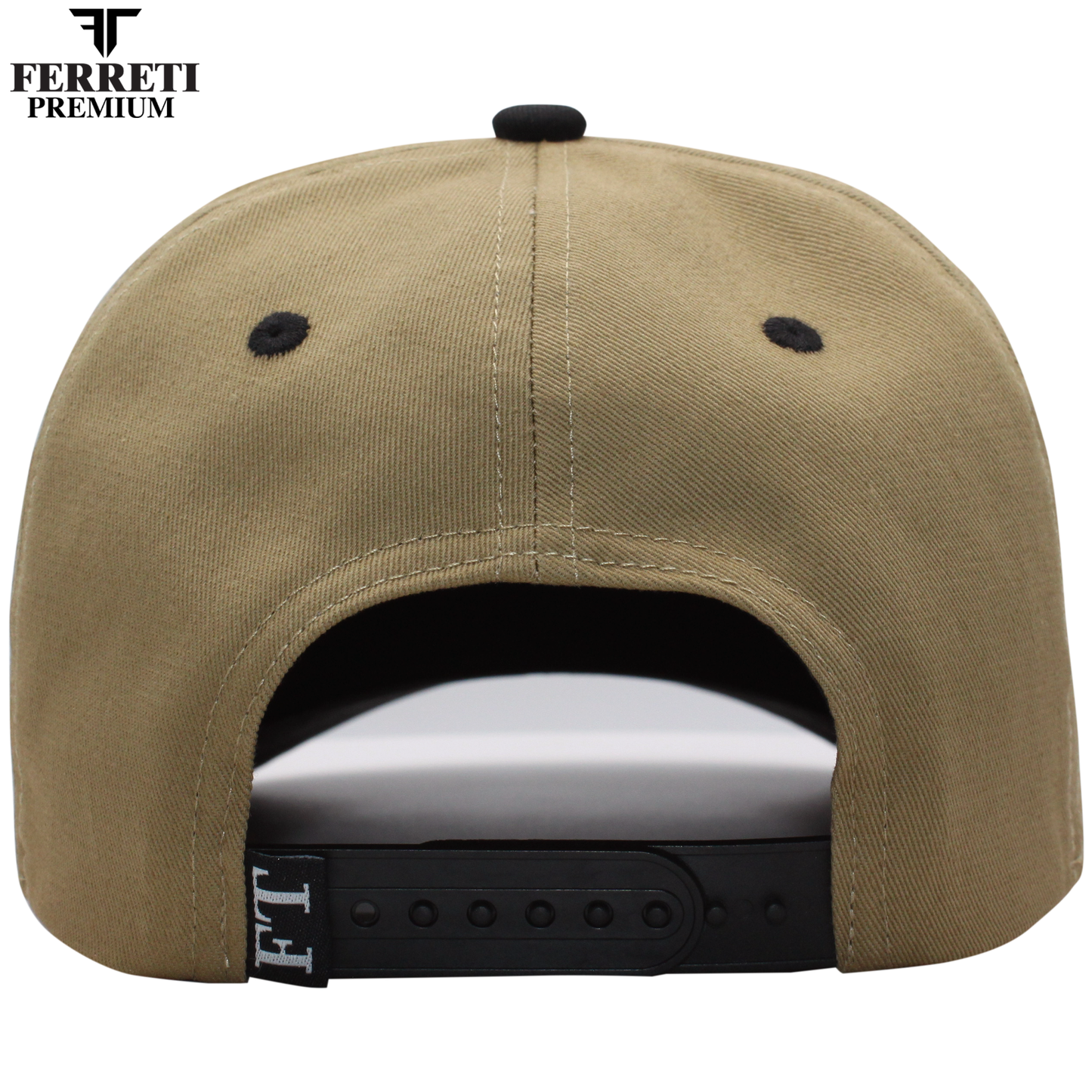 FERRETI HATS PREMIUM FT15 Khaky Baseball Cap For Men