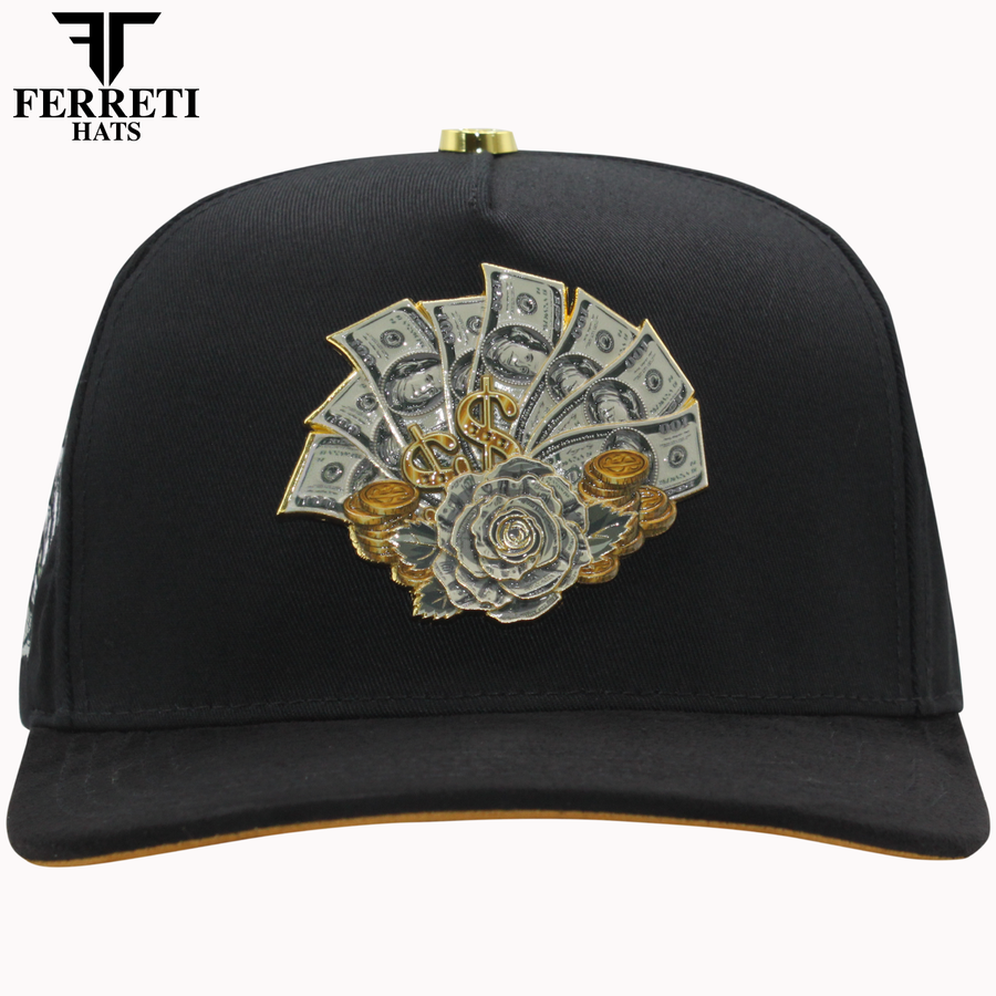 FERRETI HATS PREMIUM FT160 Ramo de Billetes Baseball Cap For Men