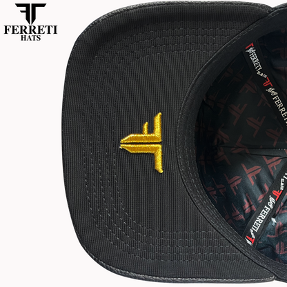 FERRETI HATS PREMIUM FT163 Escudo Mexico Baseball Cap For Men