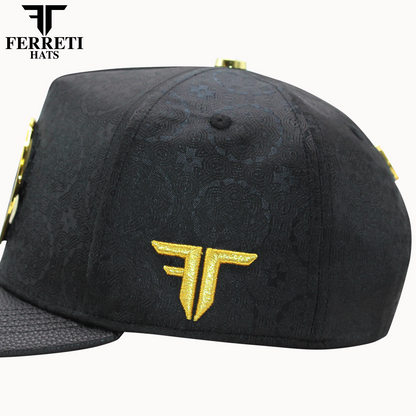 FERRETI HATS PREMIUM FT163 Escudo Mexico Baseball Cap For Men