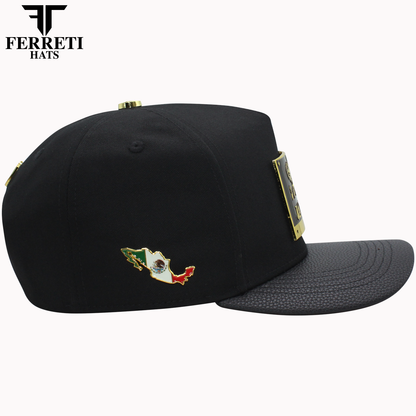 FERRETI HATS PREMIUM FT164JAL Jalisco Baseball Cap For Men