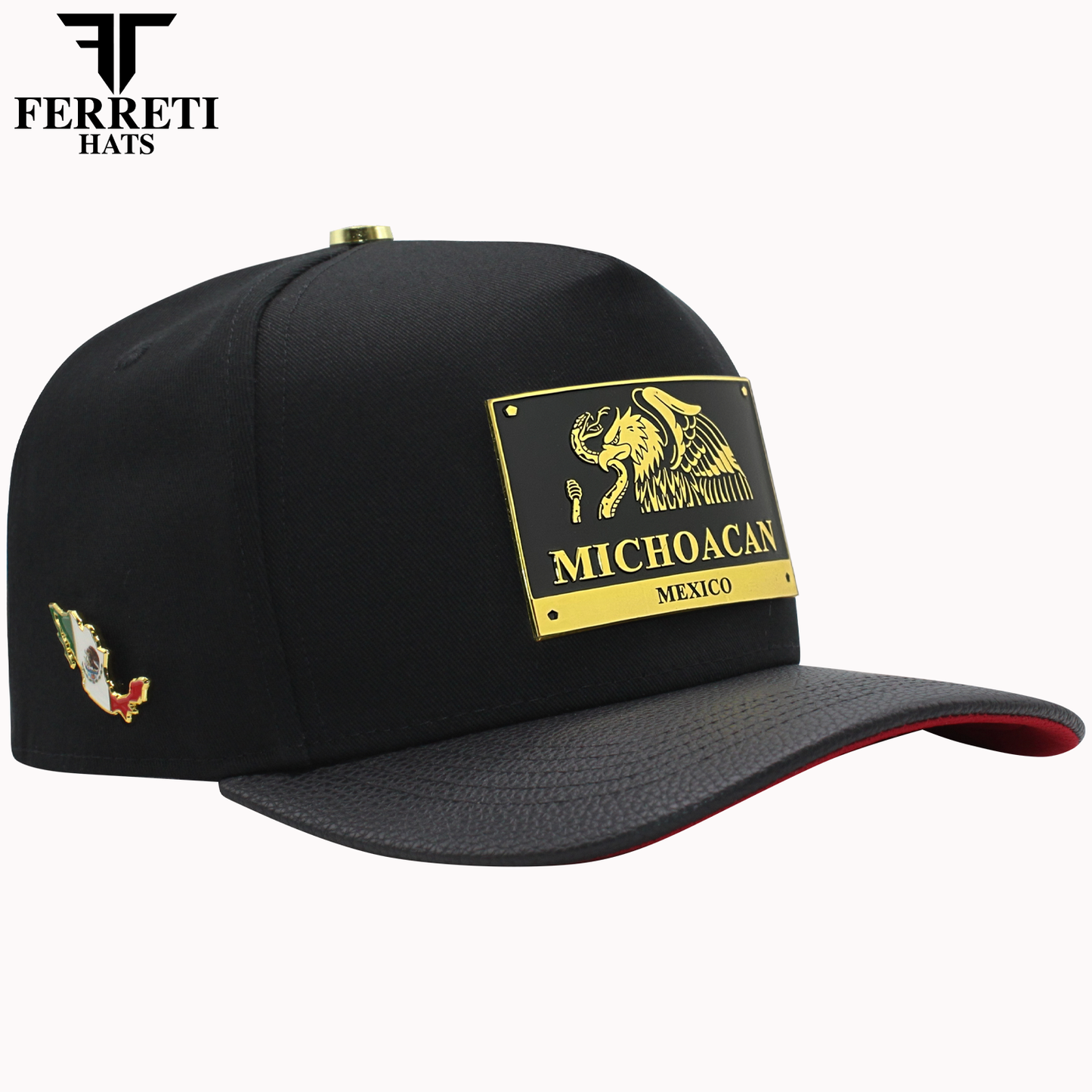 FERRETI HATS PREMIUM FT164MIC Michoacan Baseball Cap For Men