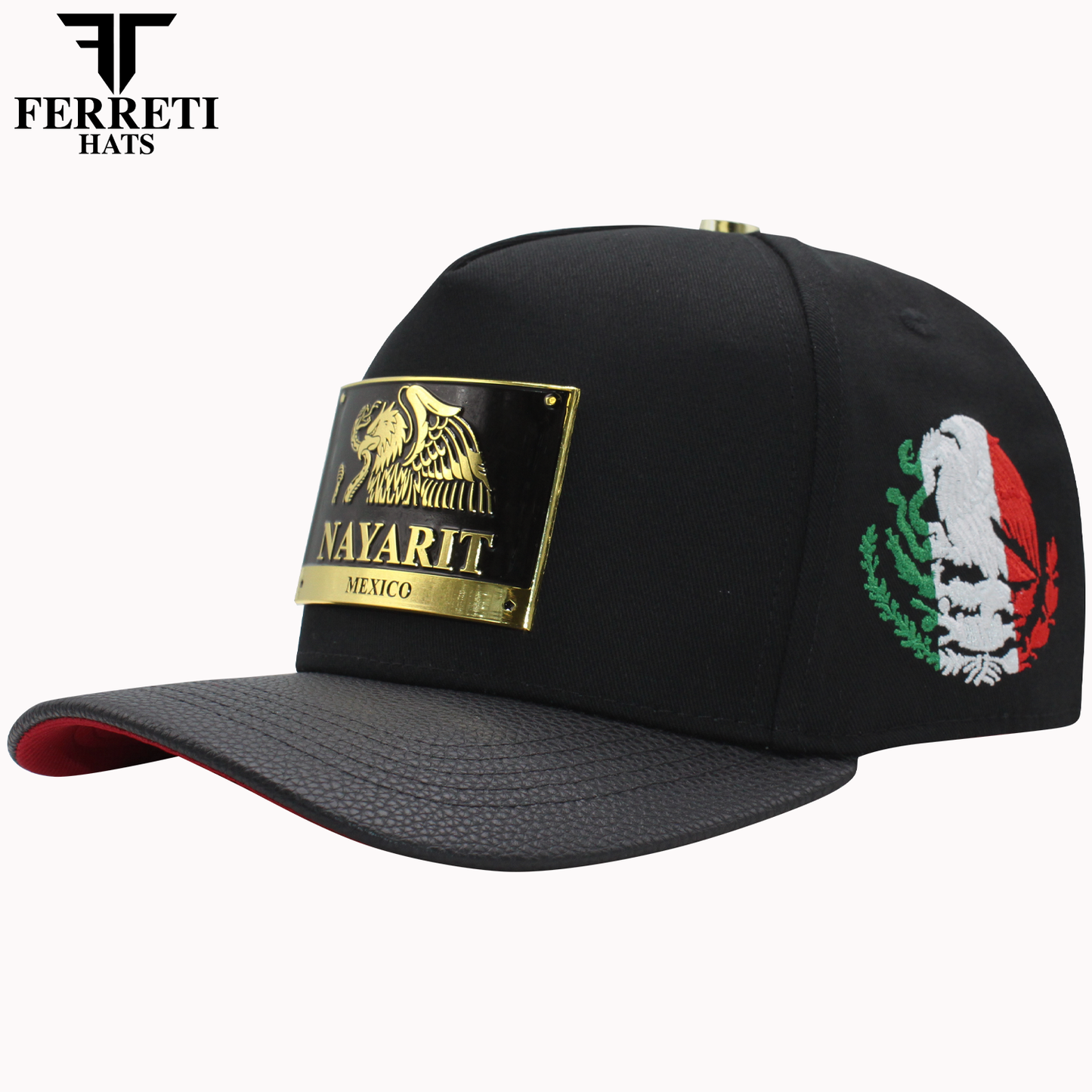 FERRETI HATS PREMIUM FT164NAY Nayarit Baseball Cap For Men