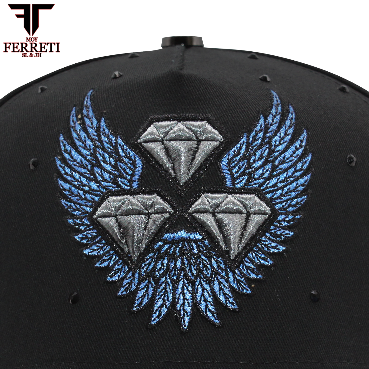 FERRETI HATS PREMIUM FT165 Diamantes Baseball Hats For Men