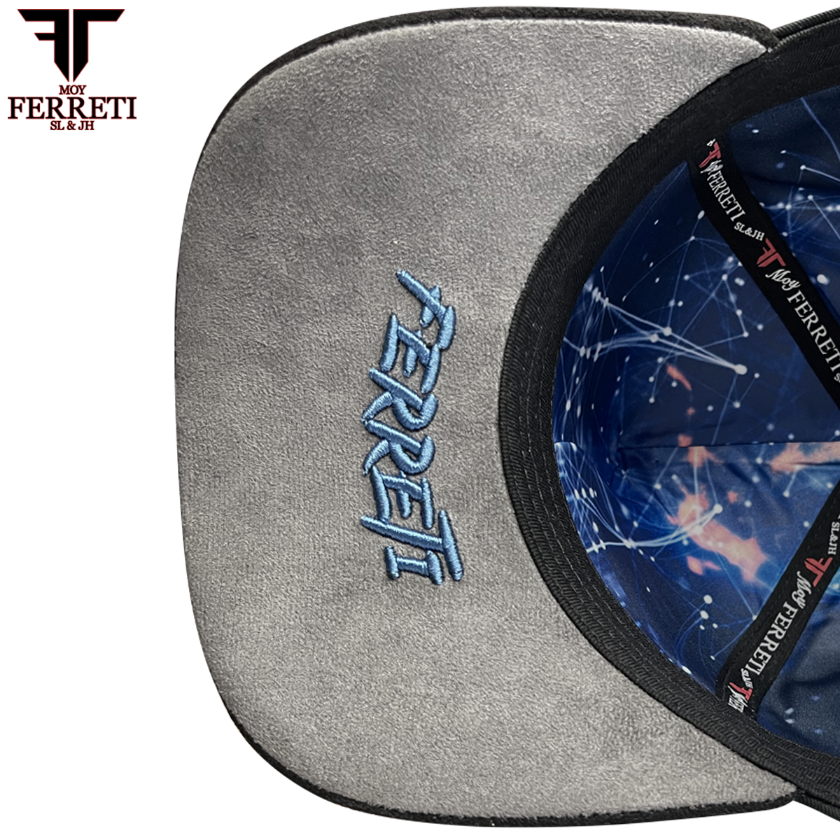 FERRETI HATS PREMIUM FT165 Diamantes Baseball Hats For Men