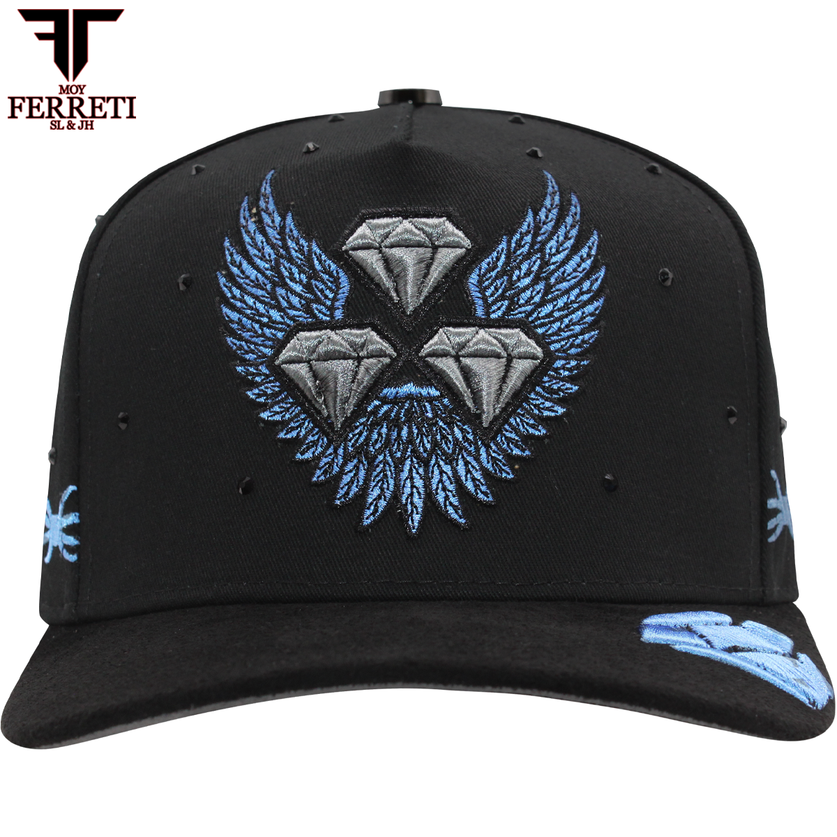FERRETI HATS PREMIUM FT165 Diamantes Baseball Hats For Men