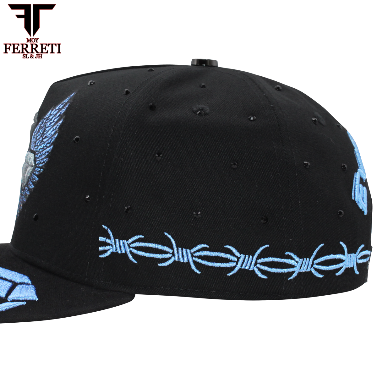 FERRETI HATS PREMIUM FT165 Diamantes Baseball Hats For Men