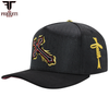 FERRETI HATS PREMIUM FT166 Cross Baseball Cap For Men