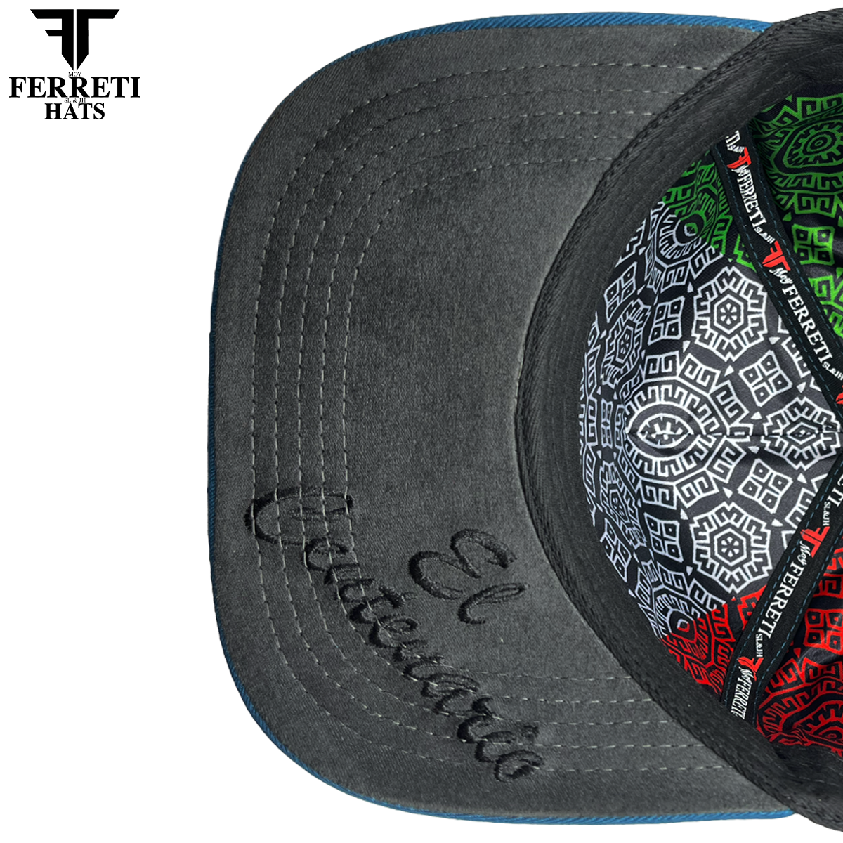 FERRETI HATS PREMIUM FT167 El Centenario Baseball Cap For Men
