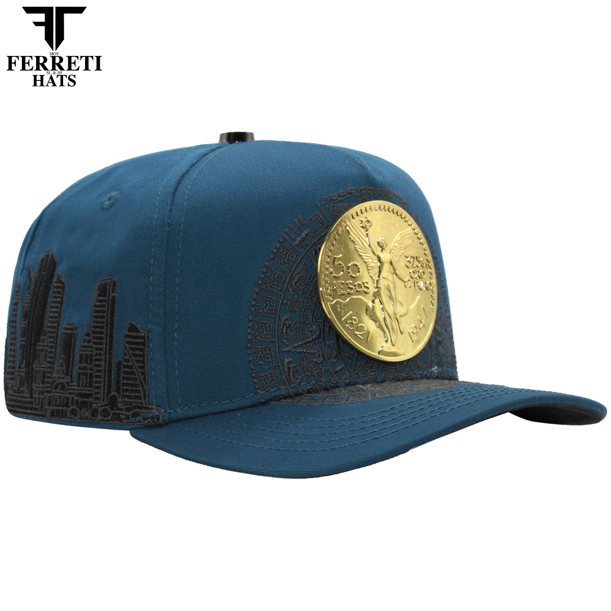 FERRETI HATS PREMIUM FT167 El Centenario Baseball Cap For Men