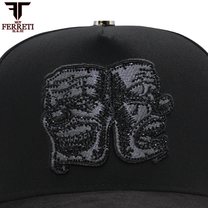 FERRETI HATS PREMIUM FT171 Smile Baseball Cap For Men