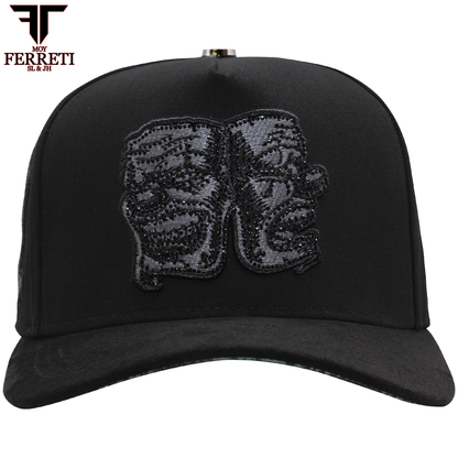 FERRETI HATS PREMIUM FT171 Smile Baseball Cap For Men