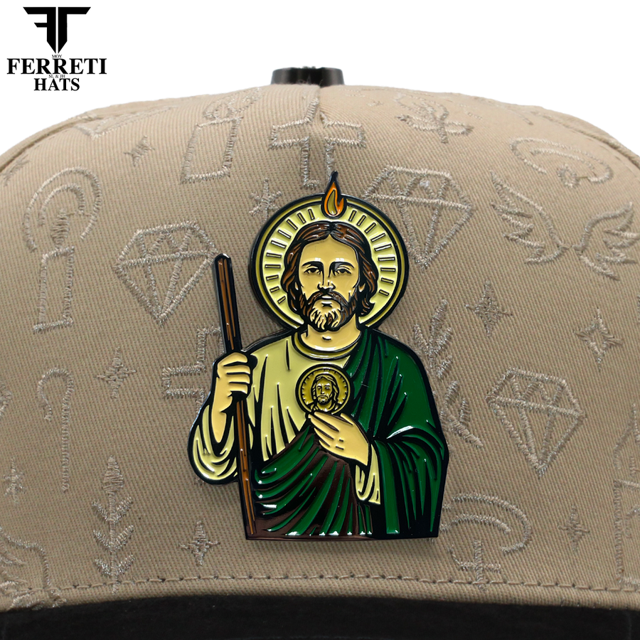 FERRETI HATS PREMIUM FT172 San Judas Baseball Cap For Men