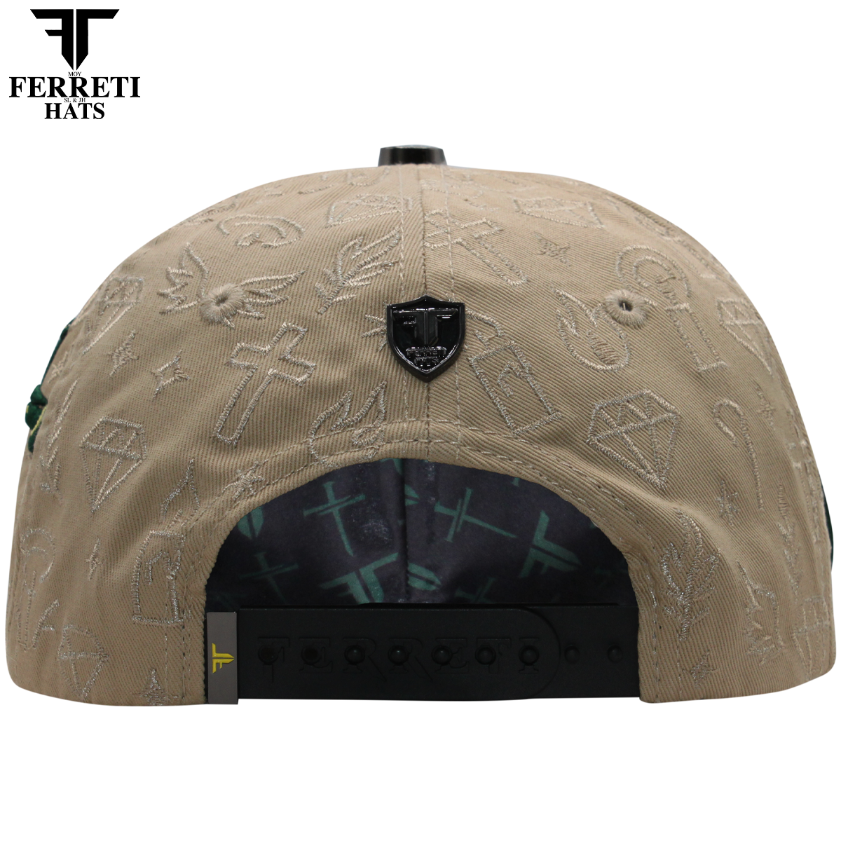 FERRETI HATS PREMIUM FT172 San Judas Baseball Cap For Men