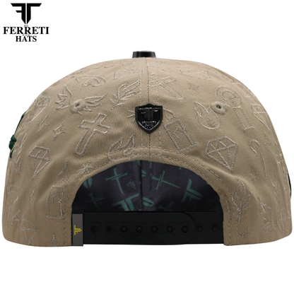 FERRETI HATS PREMIUM FT172 San Judas Baseball Cap For Men
