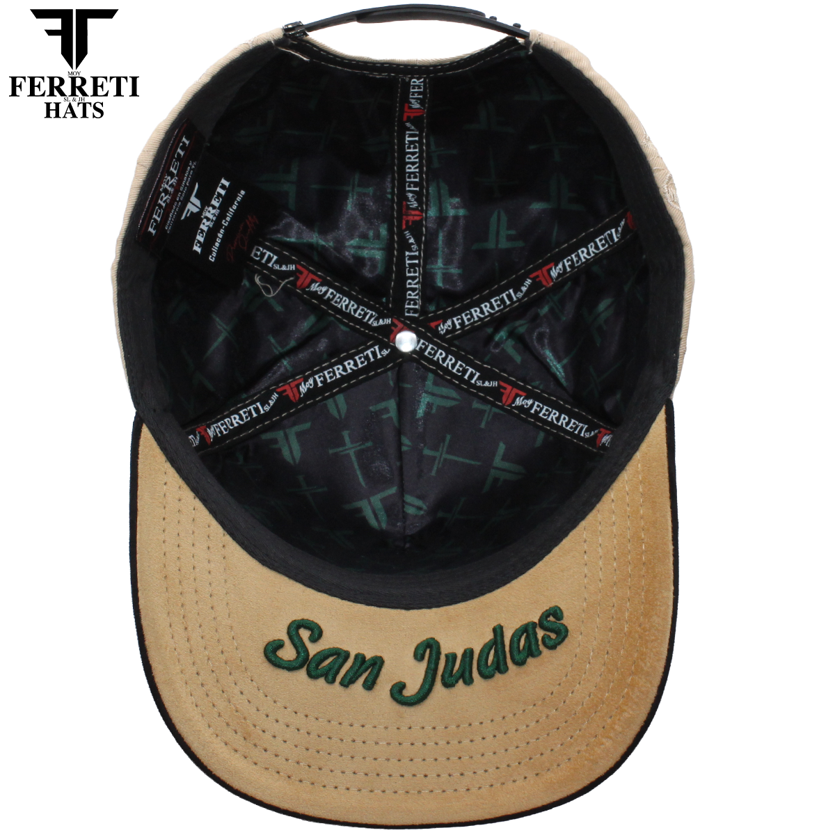 FERRETI HATS PREMIUM FT172 San Judas Baseball Cap For Men