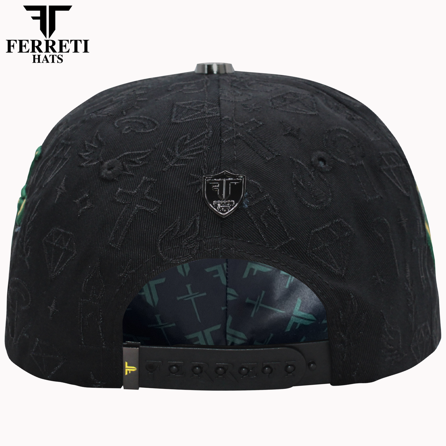FERRETI HATS PREMIUM FT172 San Judas Tadeo Baseball Cap For Men