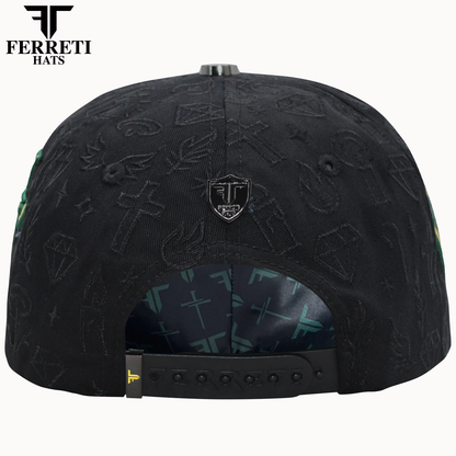 FERRETI HATS PREMIUM FT172 San Judas Tadeo Baseball Cap For Men