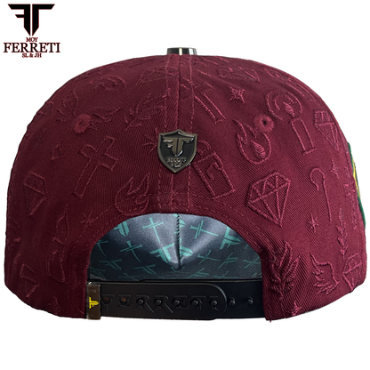 FERRETI HATS PREMIUM FT172 San Judas Tadeo Baseball Cap For Men
