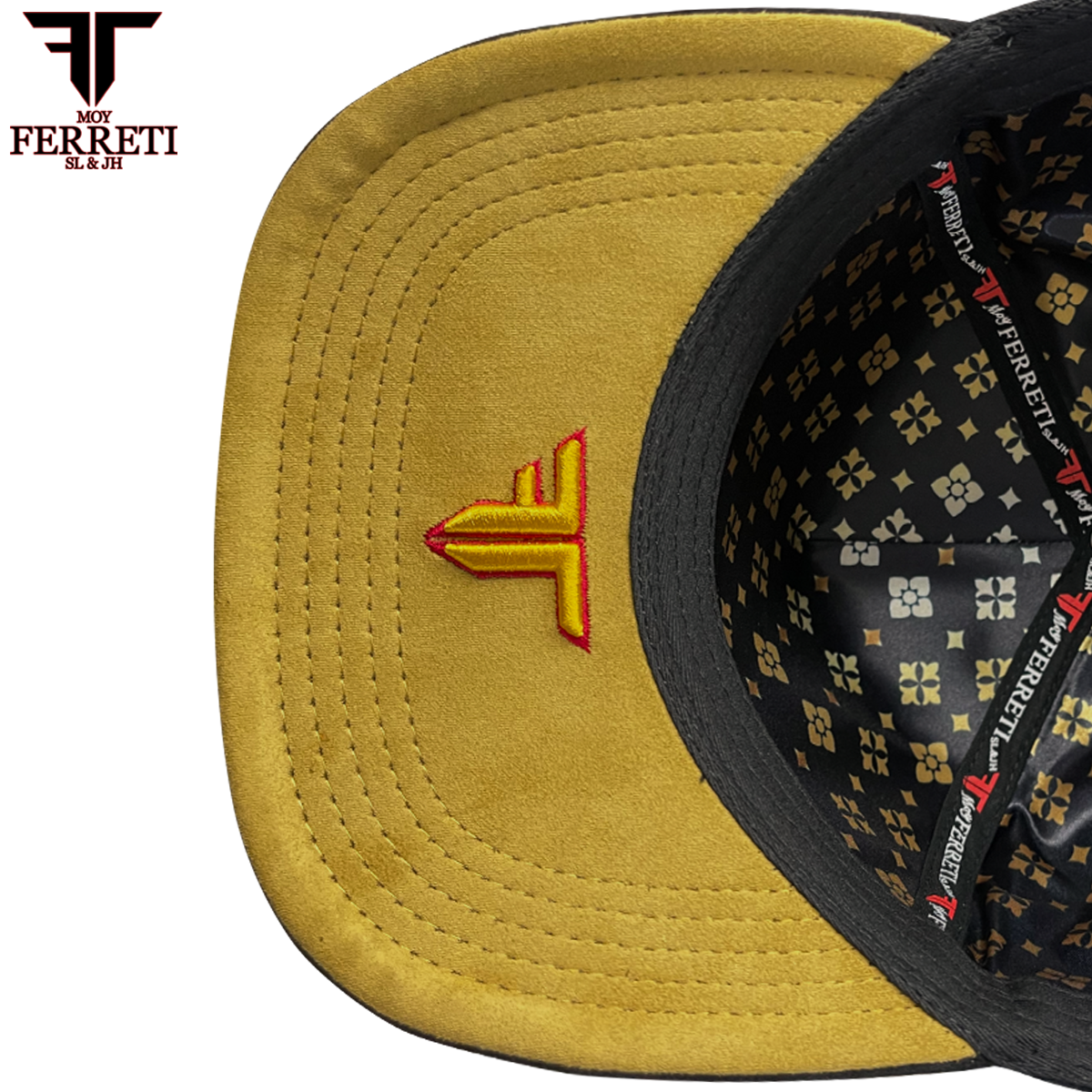 FERRETI HATS PREMIUM FT174 La Muerte  Baseball Cap For Men