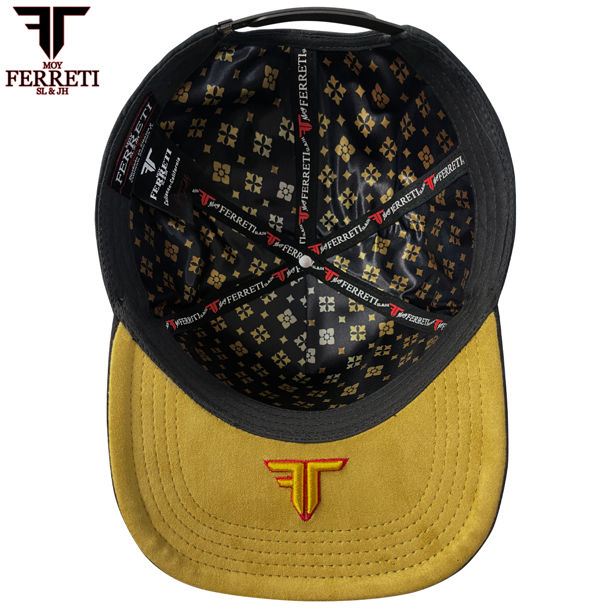 FERRETI HATS PREMIUM FT174 La Muerte  Baseball Cap For Men