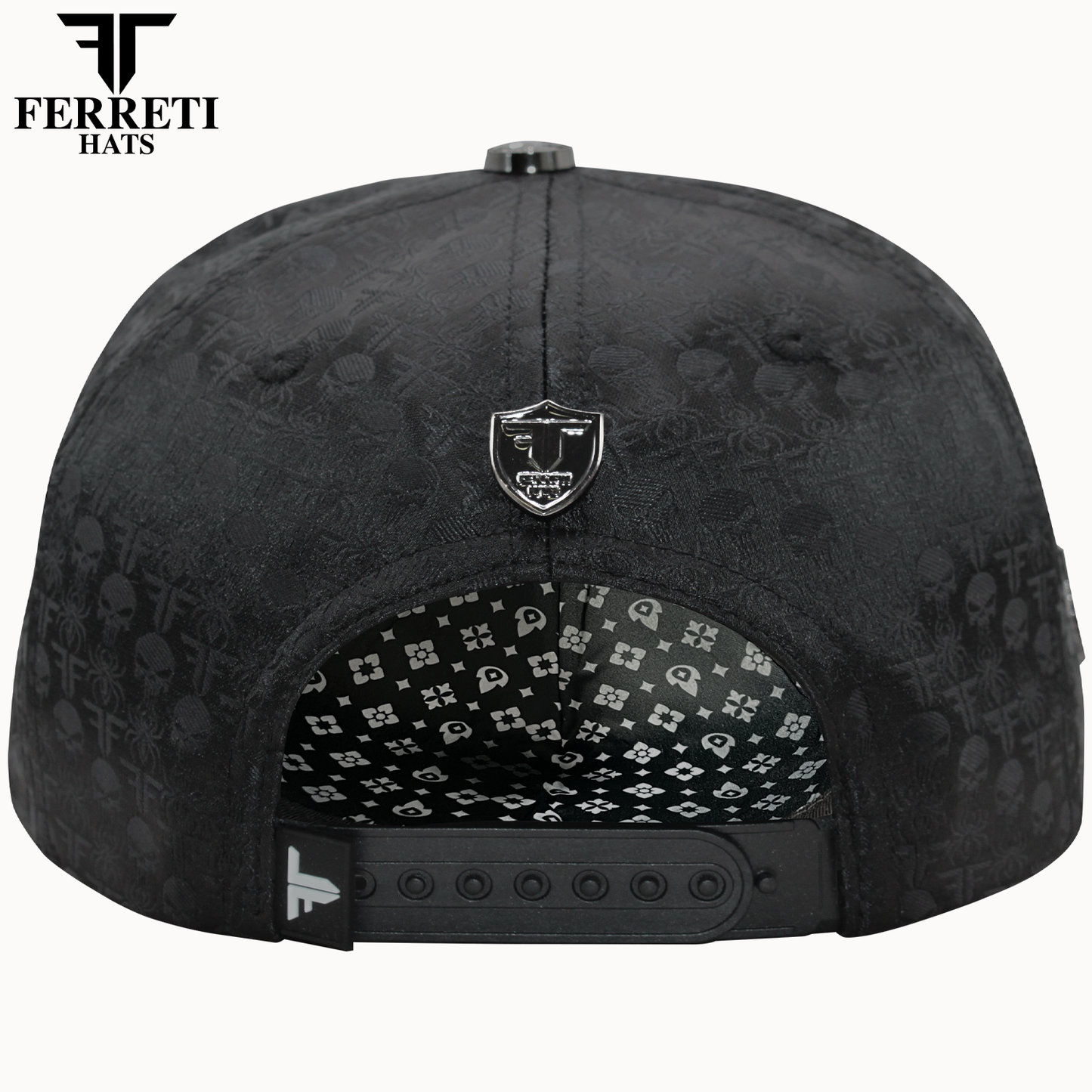 FERRETI HATS PREMIUM FT175 La Muerte Baseball Cap For Men