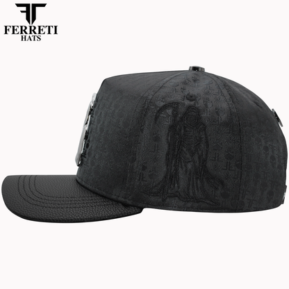 FERRETI HATS PREMIUM FT175 La Muerte Baseball Cap For Men
