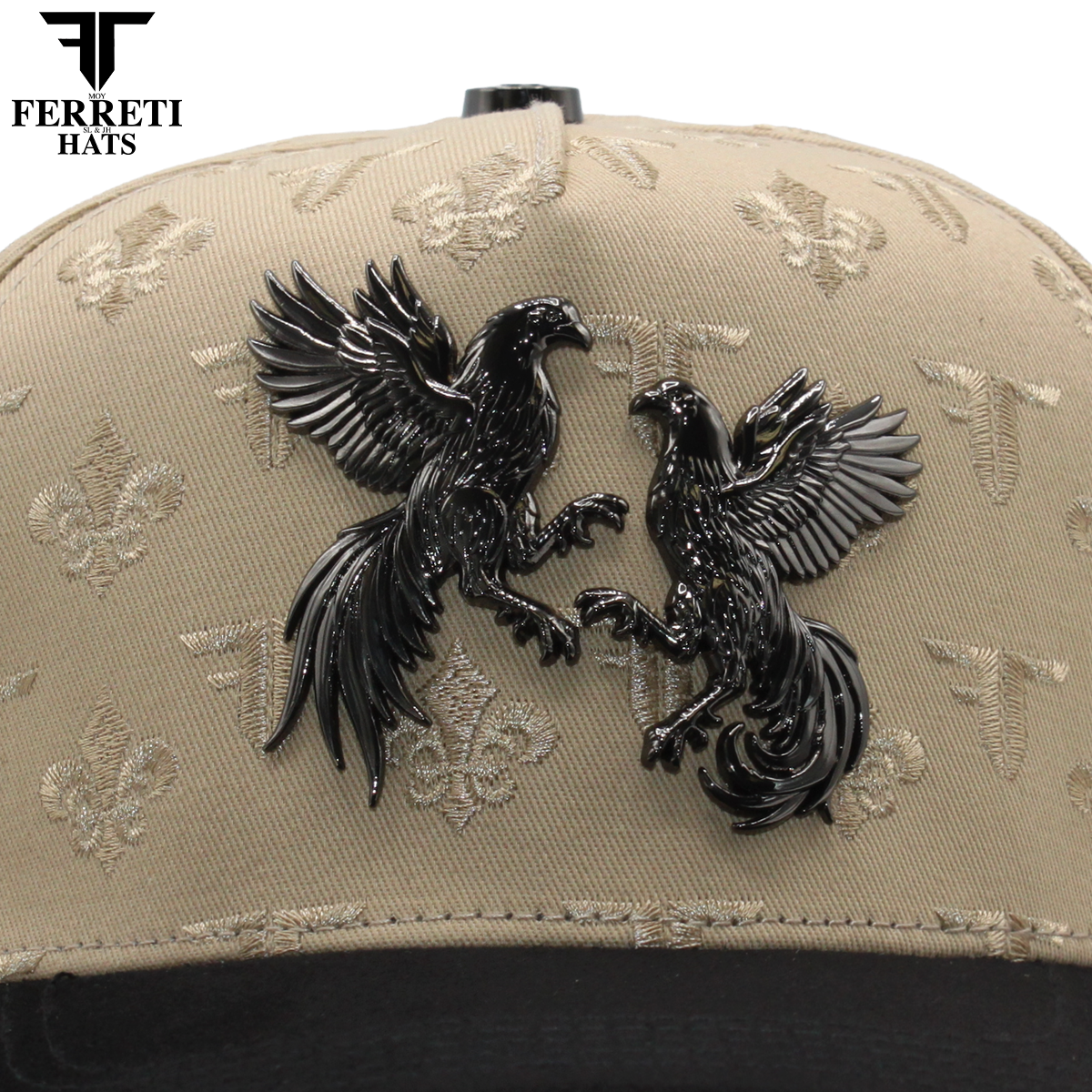 FERRETI HATS PREMIUM FT180 Roosters Baseball Cap For Men
