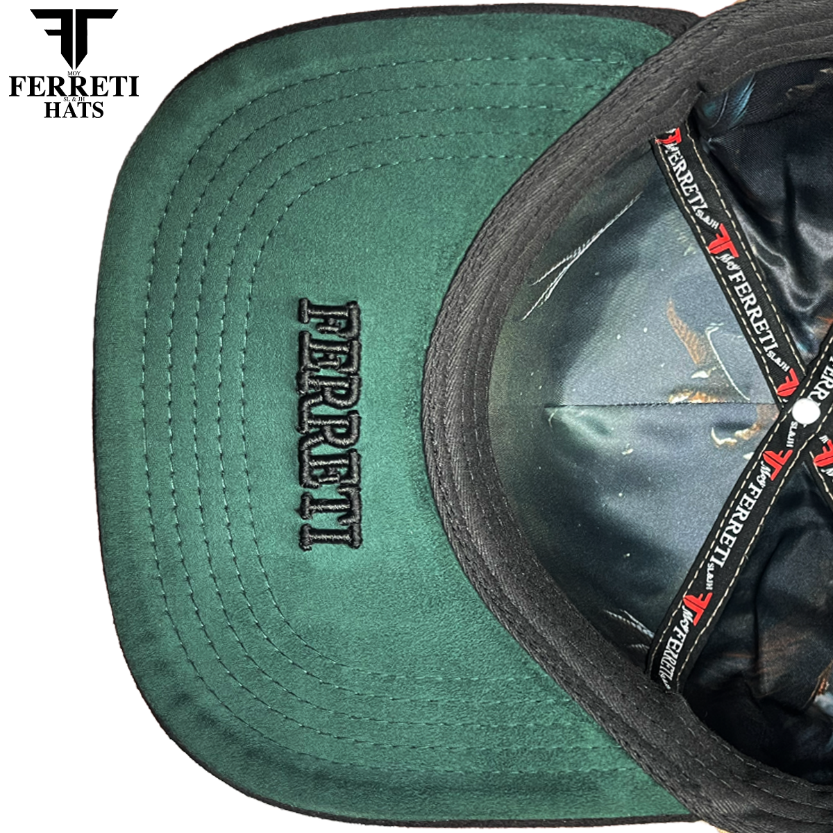 FERRETI HATS PREMIUM FT180 Roosters Baseball Cap For Men