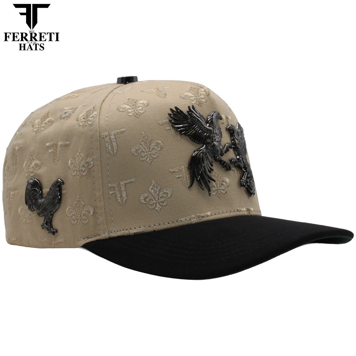 FERRETI HATS PREMIUM FT180 Roosters Baseball Cap For Men