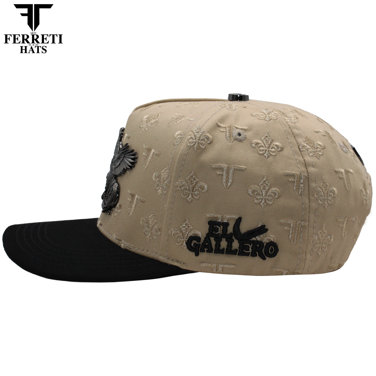 FERRETI HATS PREMIUM FT180 Roosters Baseball Cap For Men