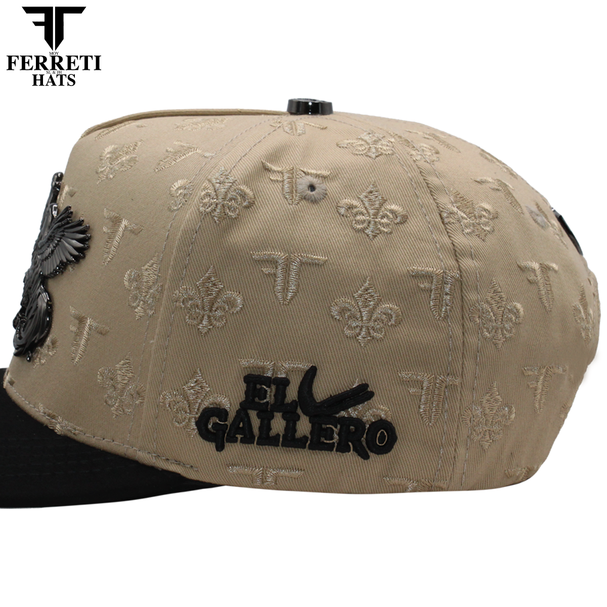 FERRETI HATS PREMIUM FT180 Roosters Baseball Cap For Men
