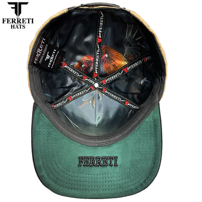 FERRETI HATS PREMIUM FT180 Roosters Baseball Cap For Men
