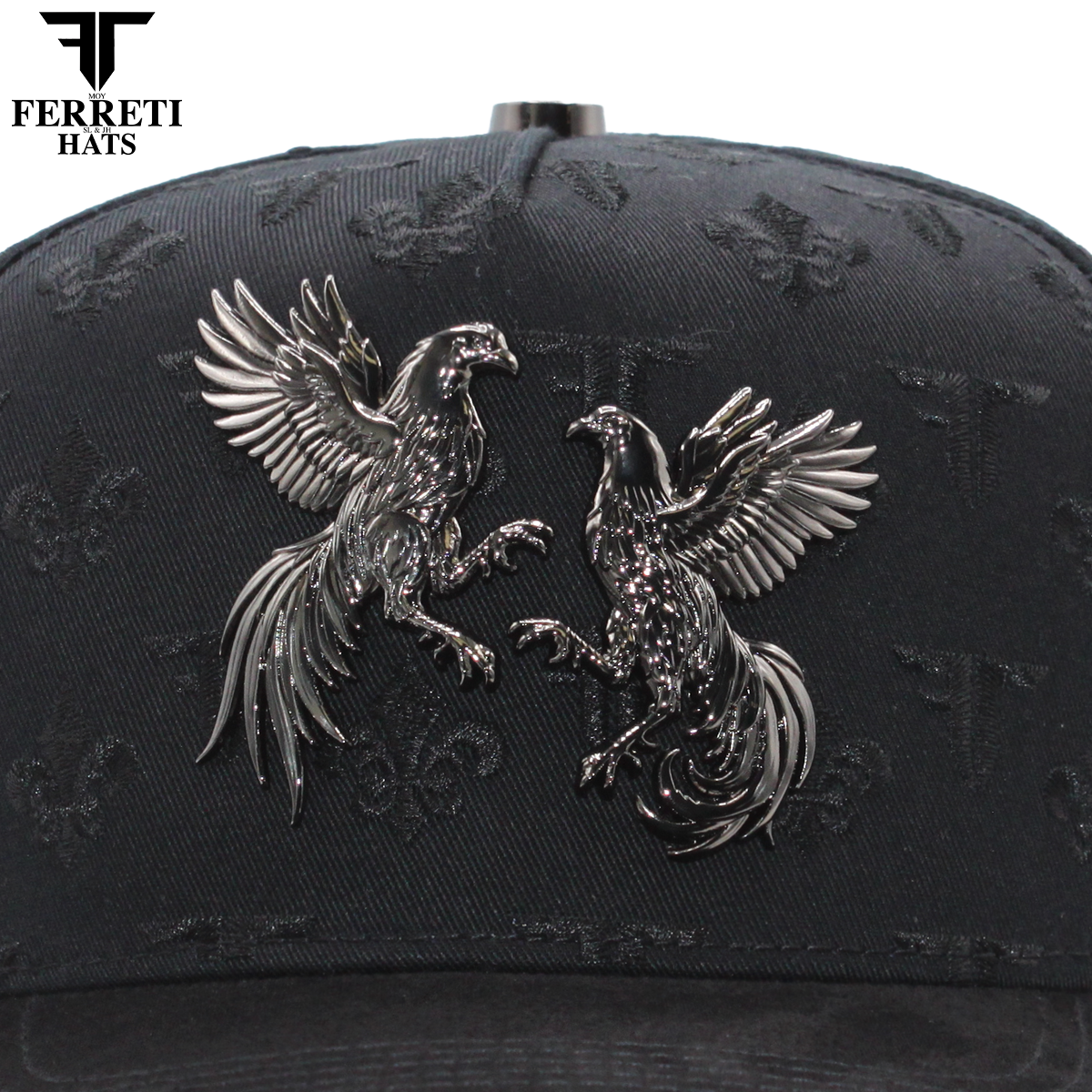 FERRETI HATS PREMIUM FT180 Roosters Baseball Cap For Men