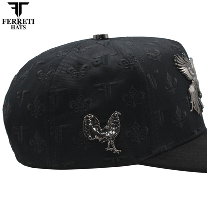 FERRETI HATS PREMIUM FT180 Roosters Baseball Cap For Men