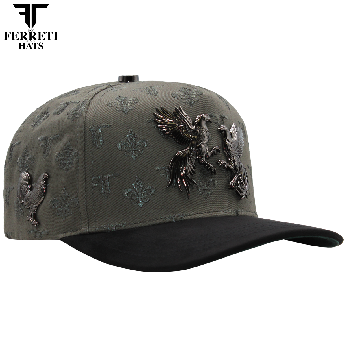 FERRETI HATS PREMIUM FT180 Gallos Baseball Cap For Men
