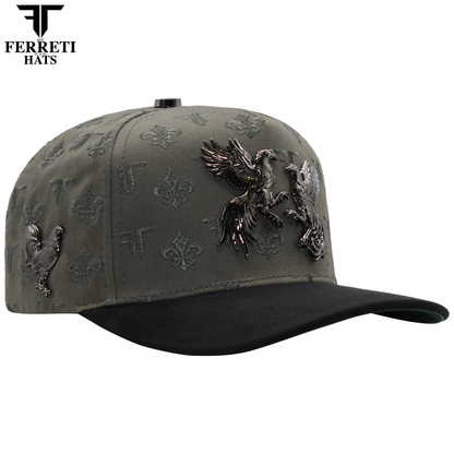 FERRETI HATS PREMIUM FT180 Gallos Baseball Cap For Men